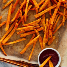 Zoete aardappel airfryer